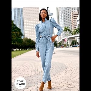 Express Denim Jumpsuit